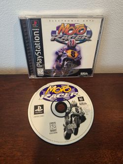 Moto Racer PlayStation 1 PS1 Complete in Box Video Game
