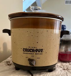 Vintage Rival Crock-Pot  Removable Server