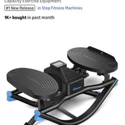 Rocking Stepper Ski Machine With 3D Motion 