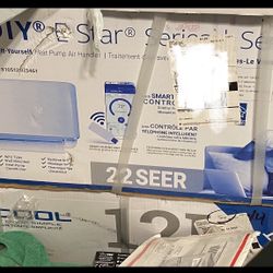 Mr Cool DIY 12K BTU AC/Heat mini Split… NEW In Box 