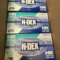 Nitrile Blue Glove Boxes 