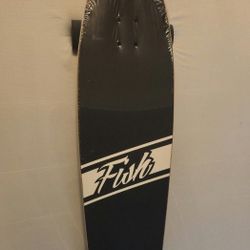FISH Bamboo Longboard Skateboard  41-Inch