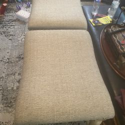 Beige Stools X 2