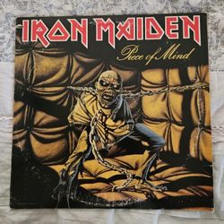 Iron Maiden Piece Of Mind Vinyl Album 
