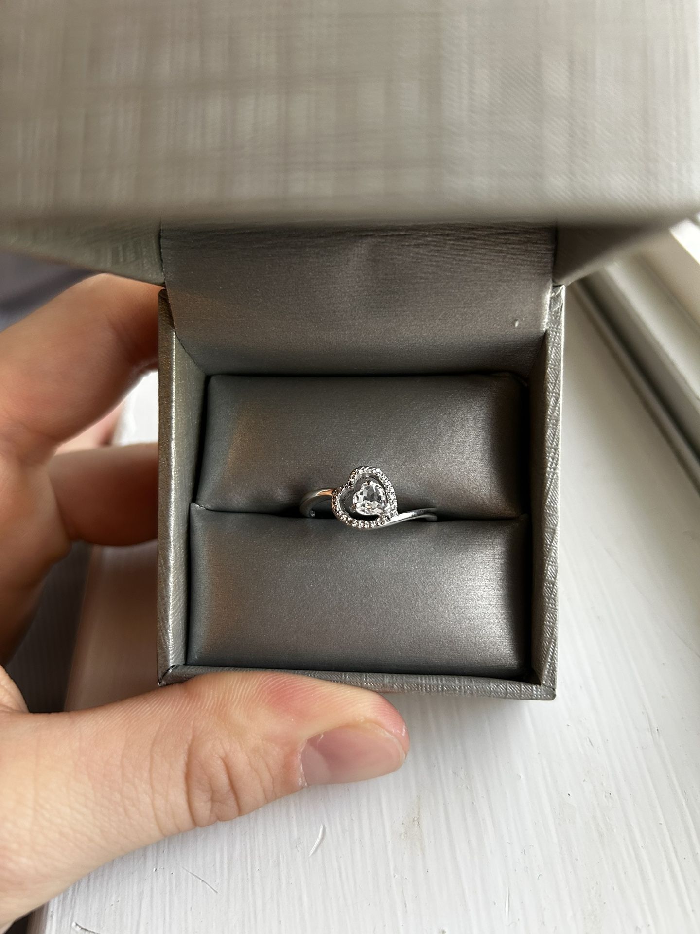 Promise Ring Zales Heart Shaped Engagement Ring Zales Heart Shaped - Main Image