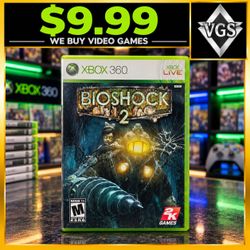 BioShock 2 Microsoft XBOX 360 With Manual Tested