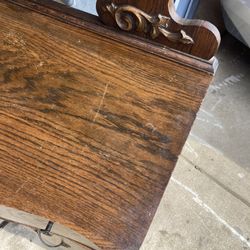 Antique Mirror Dresser 