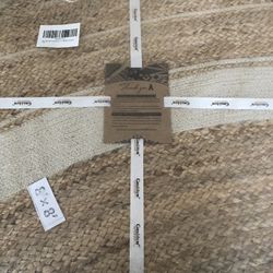 Round Jute Rug 8’