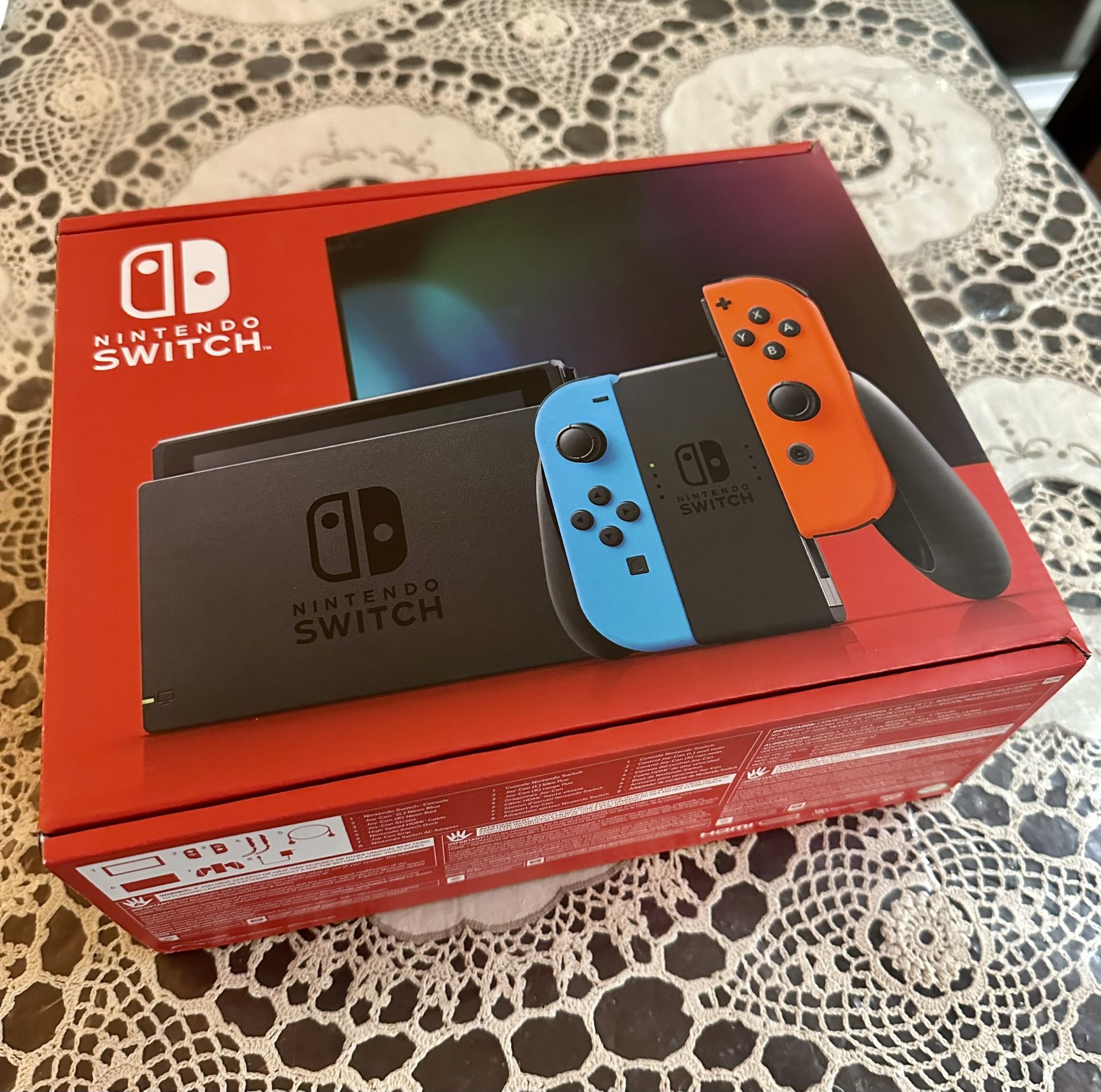 Nintendo Switch™ with Neon Blue and Neon Red Joy‑Con™