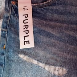 Brand New Purple Jeans