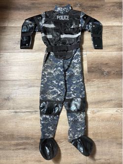 Kids Dress-up Police Costume Child’s Size 7-8