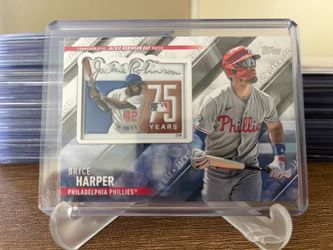 2022 Topps Update Commemorative Special Event Patch Bryce Harper #SEP-BHA