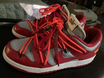 Off-White™ x Nike Dunk Low ‘ University Red’ Women’s