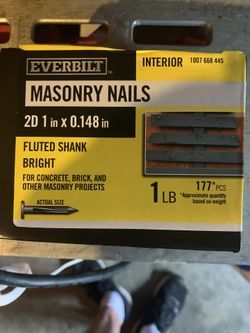 Masonry Nails