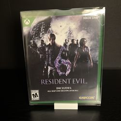 Resident Evil 6 open box