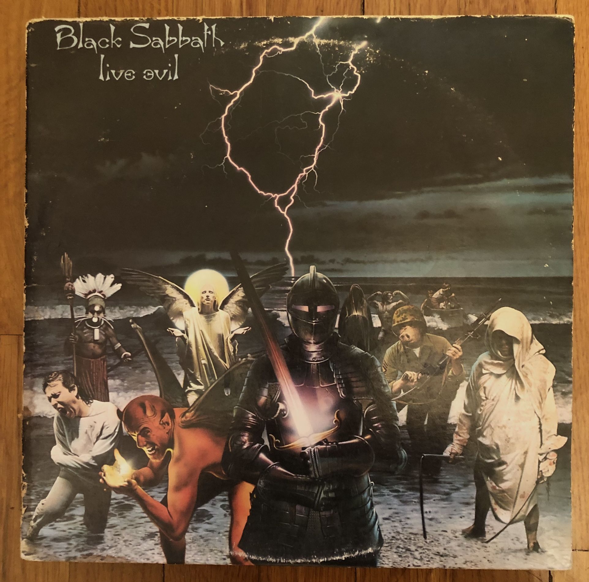 Live Evil Black Sabbath Lp 2 Record Set