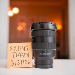 Sony 16-35mm F2.8 GM Lens