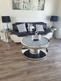 Leather Living Room Set