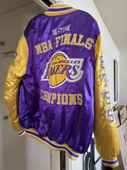 Lakers 16 Time NBA Championship Jacket