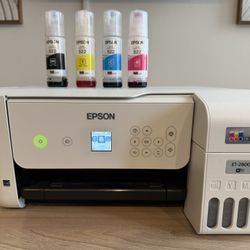 Epson EcoTank ET-2800 Printer (Ink Nearly Full + Extra Ink Included)