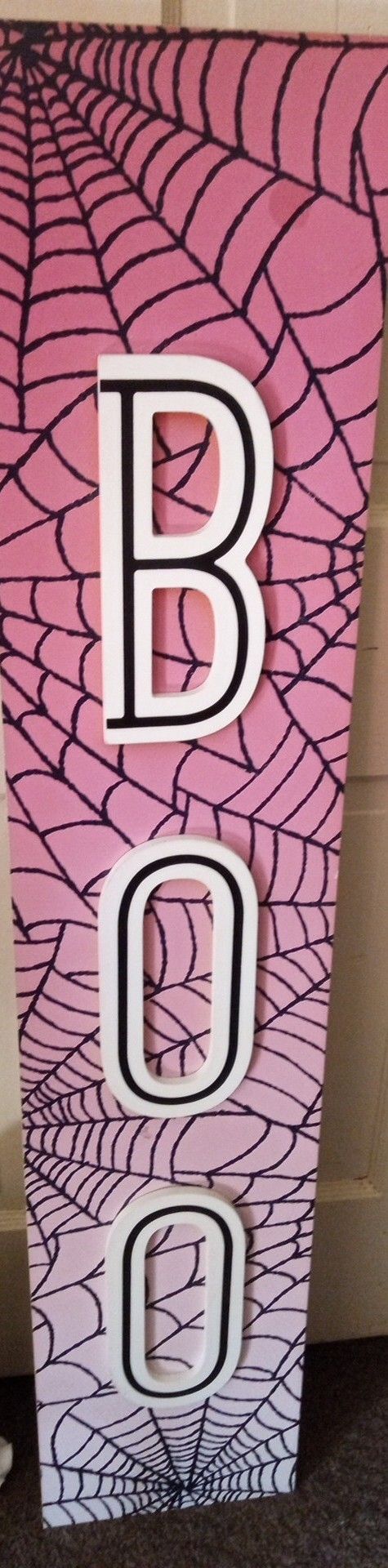 Tall Boo Sign Good Condition $20.00
