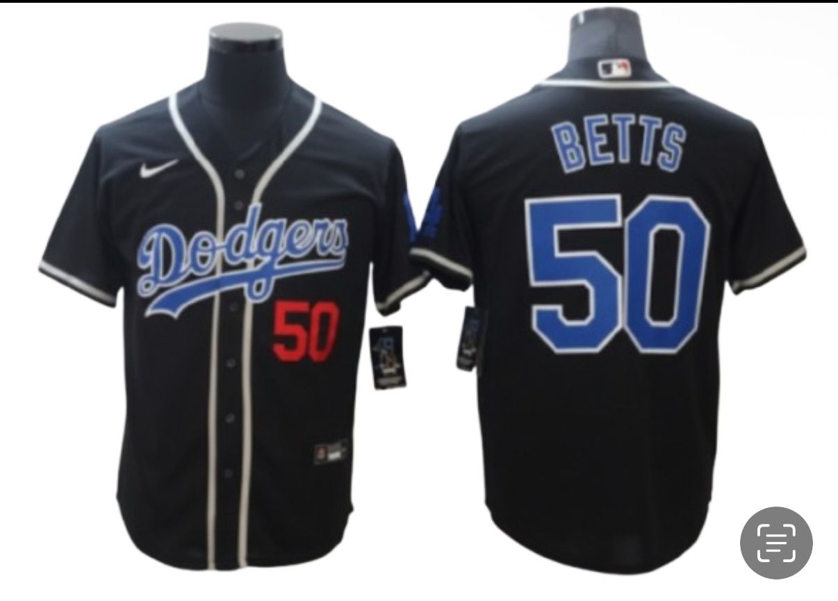 JERSEY-EXOTICS:Dodgers Betts Jersey
