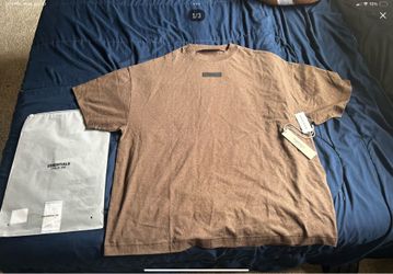brown and grey essential tees