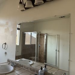 Large Bathroom Mirror