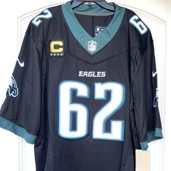 2XL - EAGLES #62 JASON KELCE JERSEY