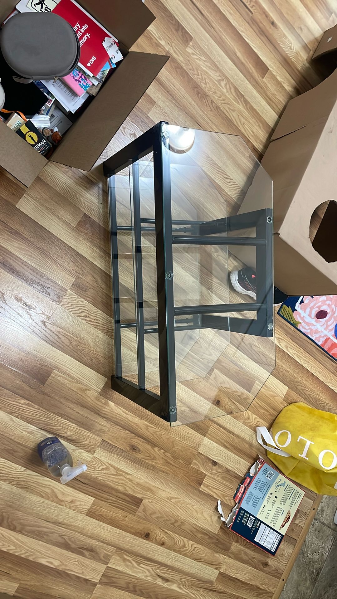 Glass Table/TV Stand 3 Shelf