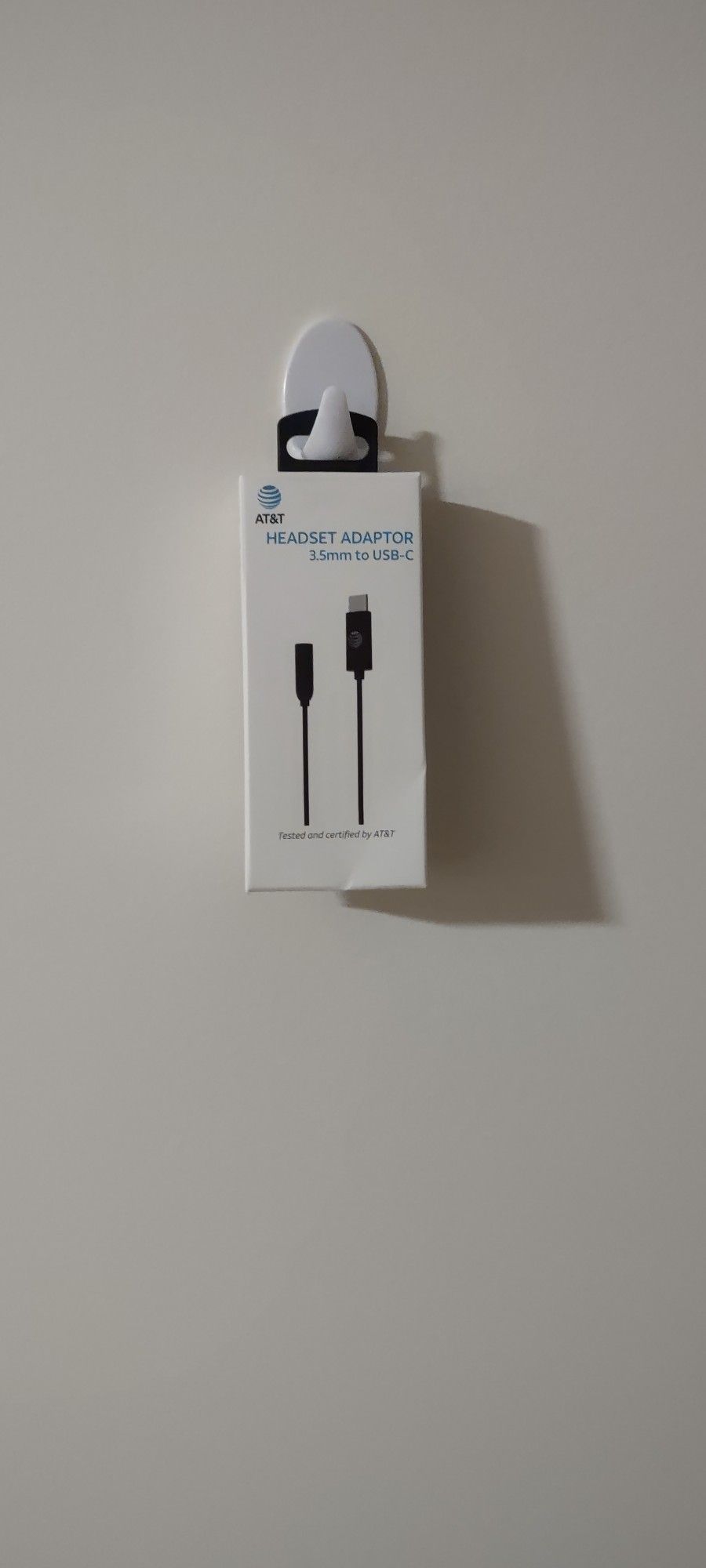 AT&T ORIGINAL HEADSET ADAPTER (3.5mm)to USB-C