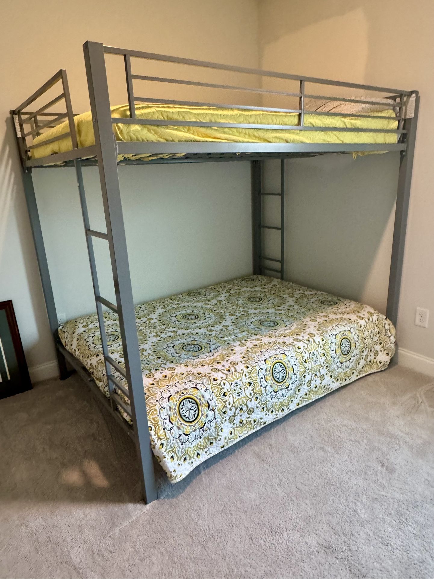 Bunk Bed - Full Size - Frame and Mattresses