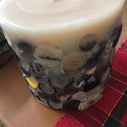 5” Tall, 4” Wide Candle 
