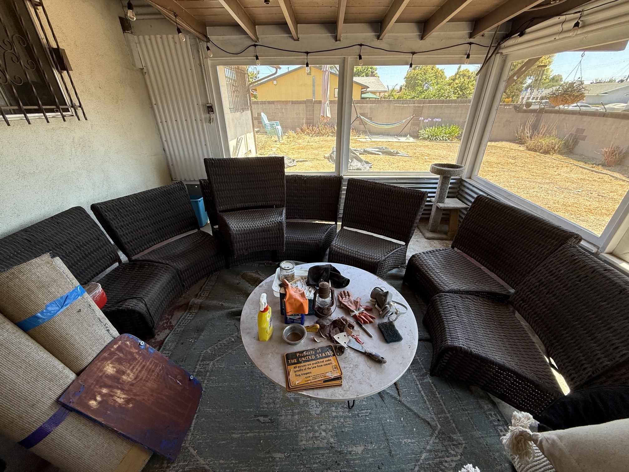 8 Patio Chairs FREE