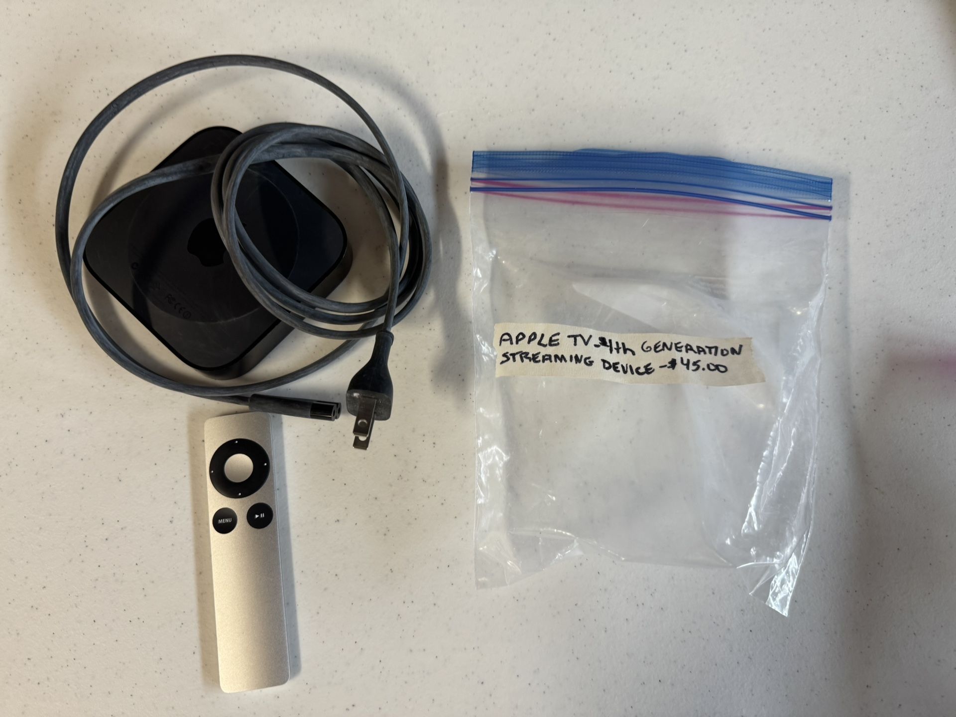 Apple TV 4th Generation Streaming Device with remote