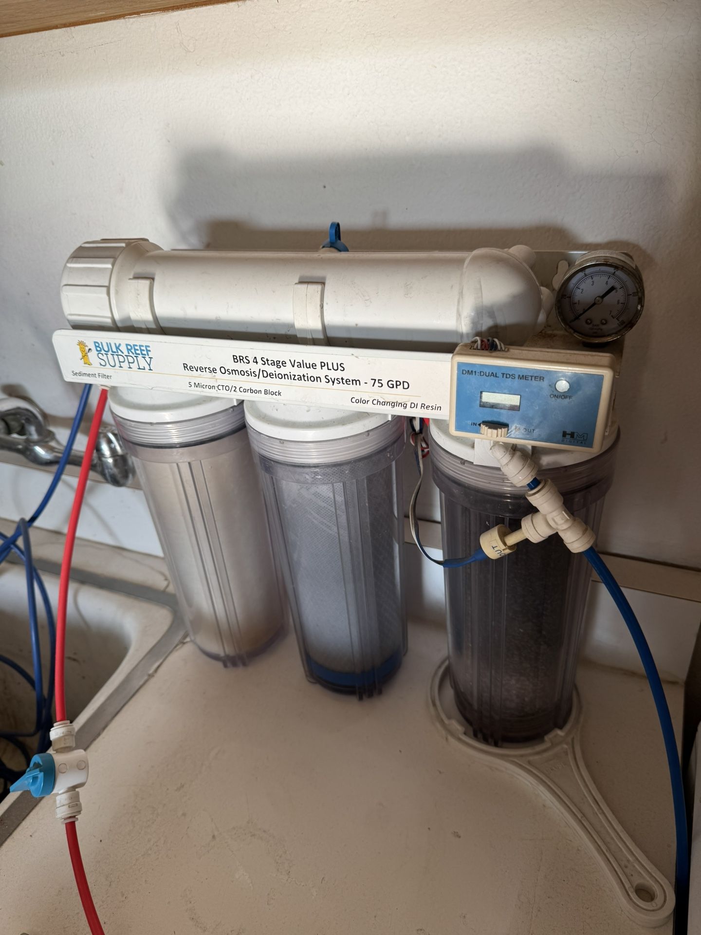 BulkReef 4 Stage 75GPD RO/DI