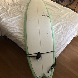 Like New Torq And Roxy Surfboard