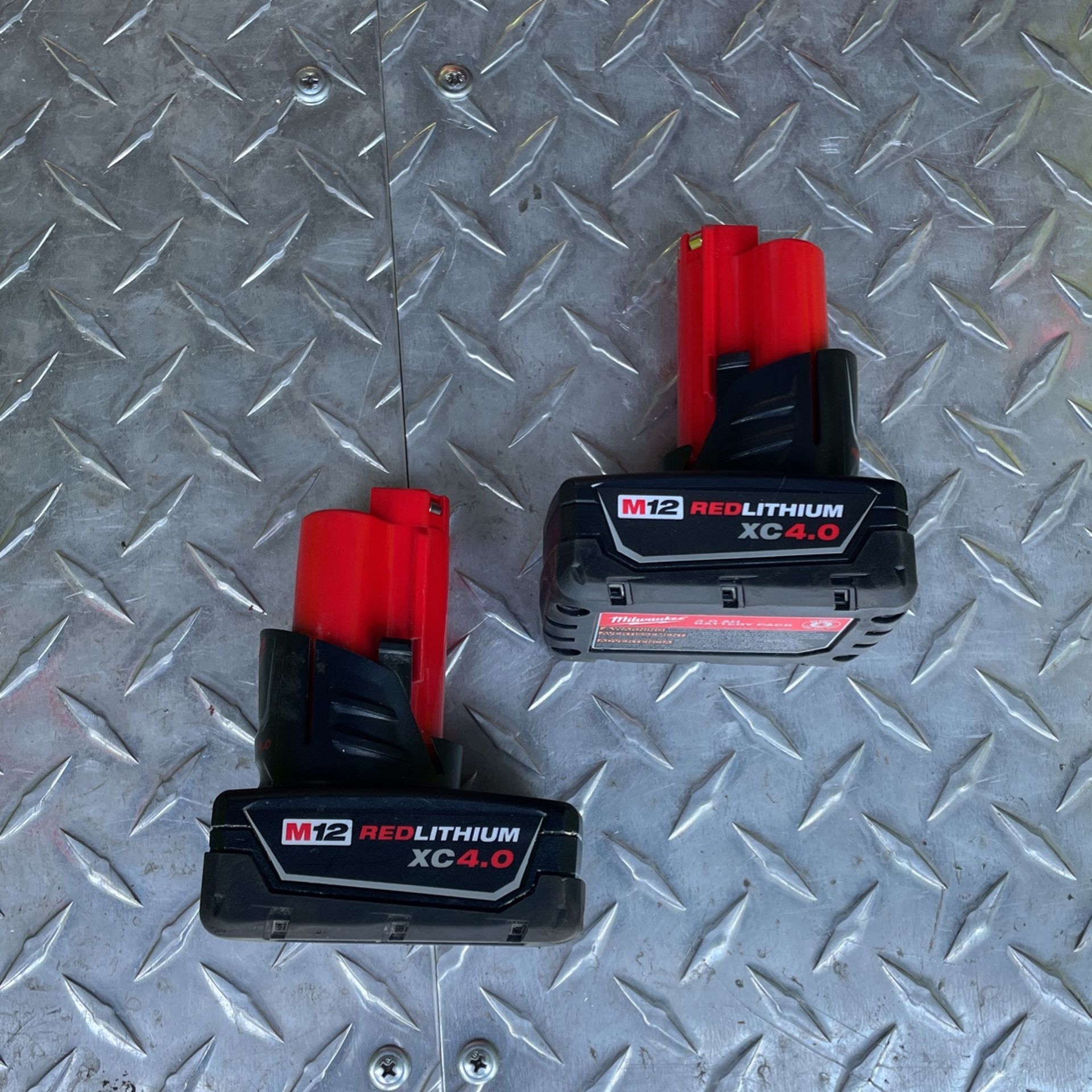 Milwaukee M12 4.0 Batteries for Sale in Riverside, CA OfferUp