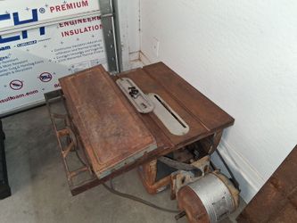 Vintage Craftsman table saw