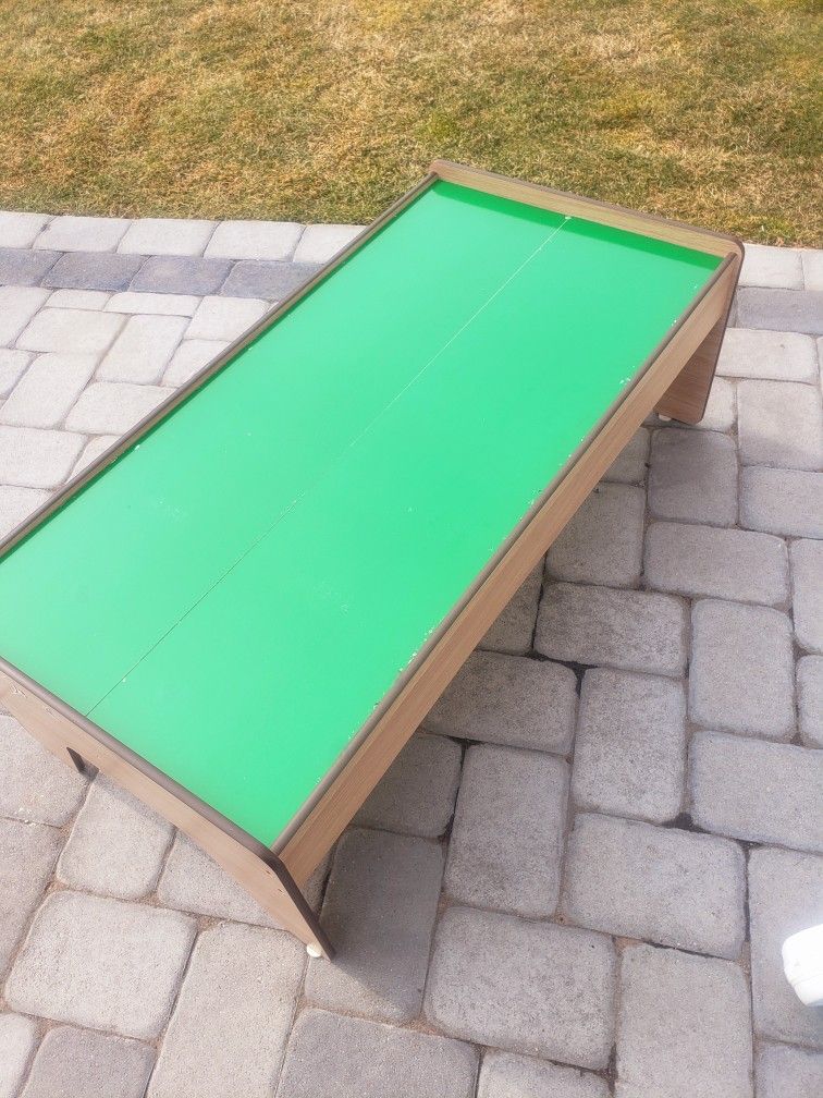 Wooden Train Table