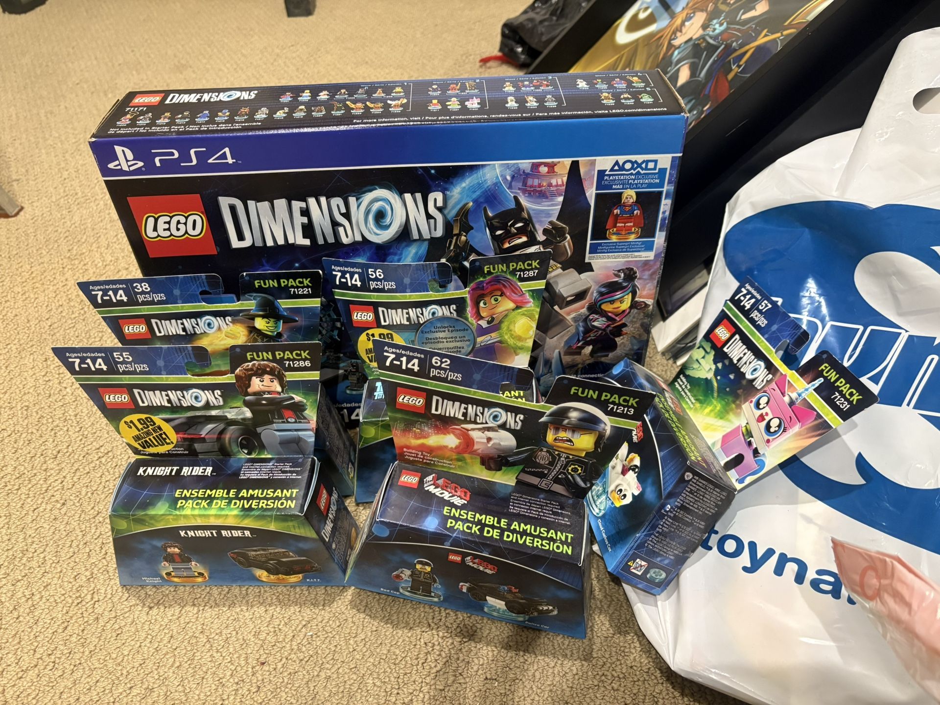 Lego Dimensions Lot for PS4