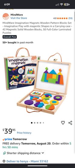 Imagination Magnets Educational Montessori Game