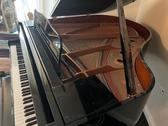 Black Lacquer Baby Grand Piano