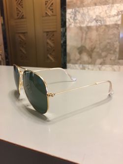 100% Authentic Ray-Ban Aviator Sunglasses