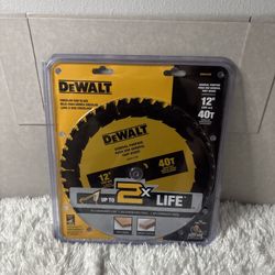 DEWALT Large Diameter Saw Blades 12-in 40 -Tooth Rough Finish Tungsten
