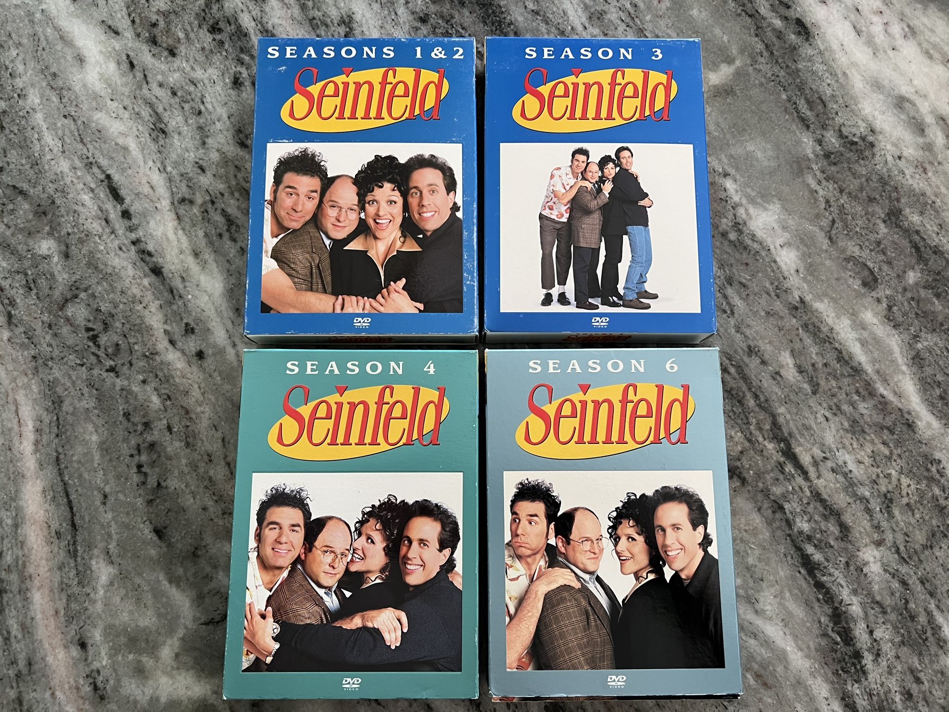 Seinfeld - (DVD) Season 1, 2, 3, 4, 6
