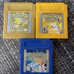 Nintendo pokemon games authentic