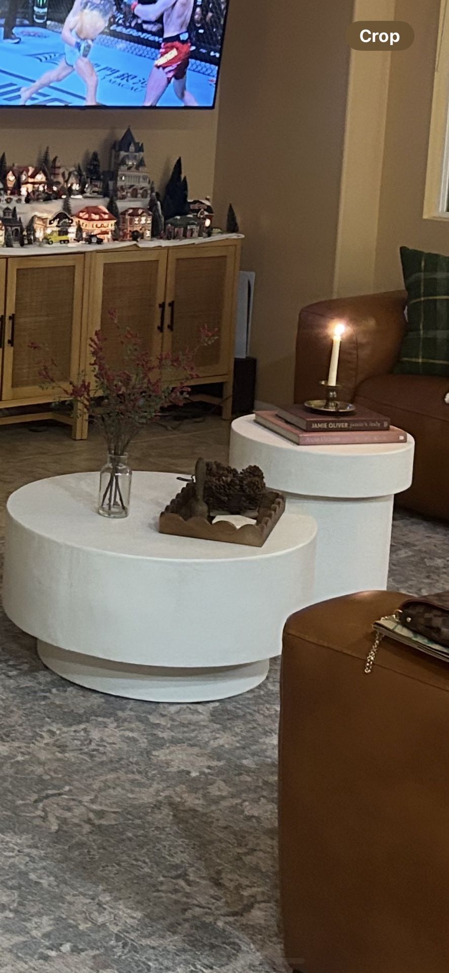 Coffee Table Studio McGee Cement 