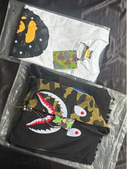 Bape Hoodie/Bape Shirt(Description)