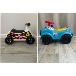 Toddler Push Car( 2  different models)